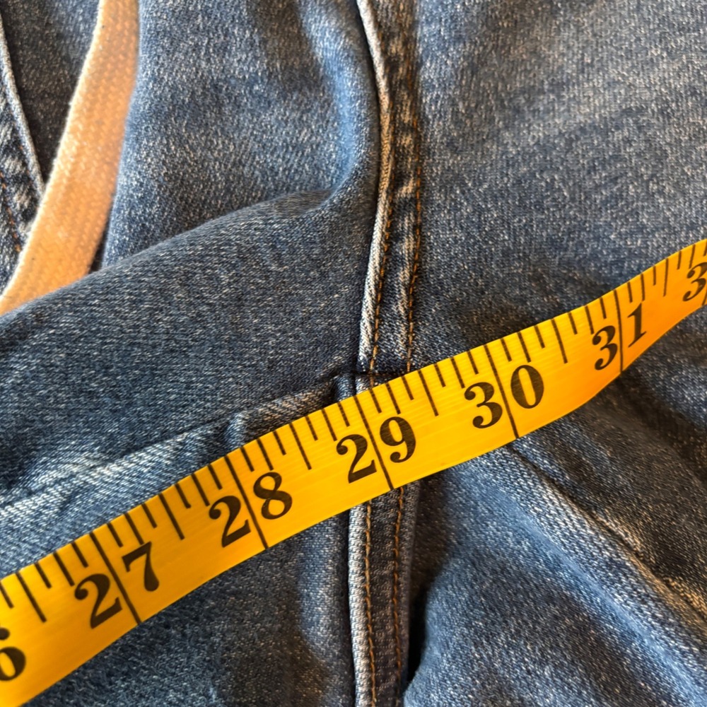 Judy Blue Jogger Jeans 18W Stretch Drawstring Denim Blue Casual Utility Modern - Picture 8 of 8